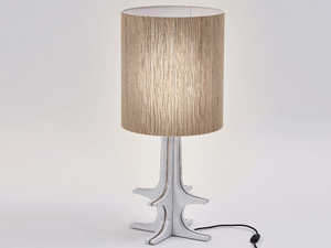 KAALA - Ceramic and hemp table lamp _ Paolo Castelli